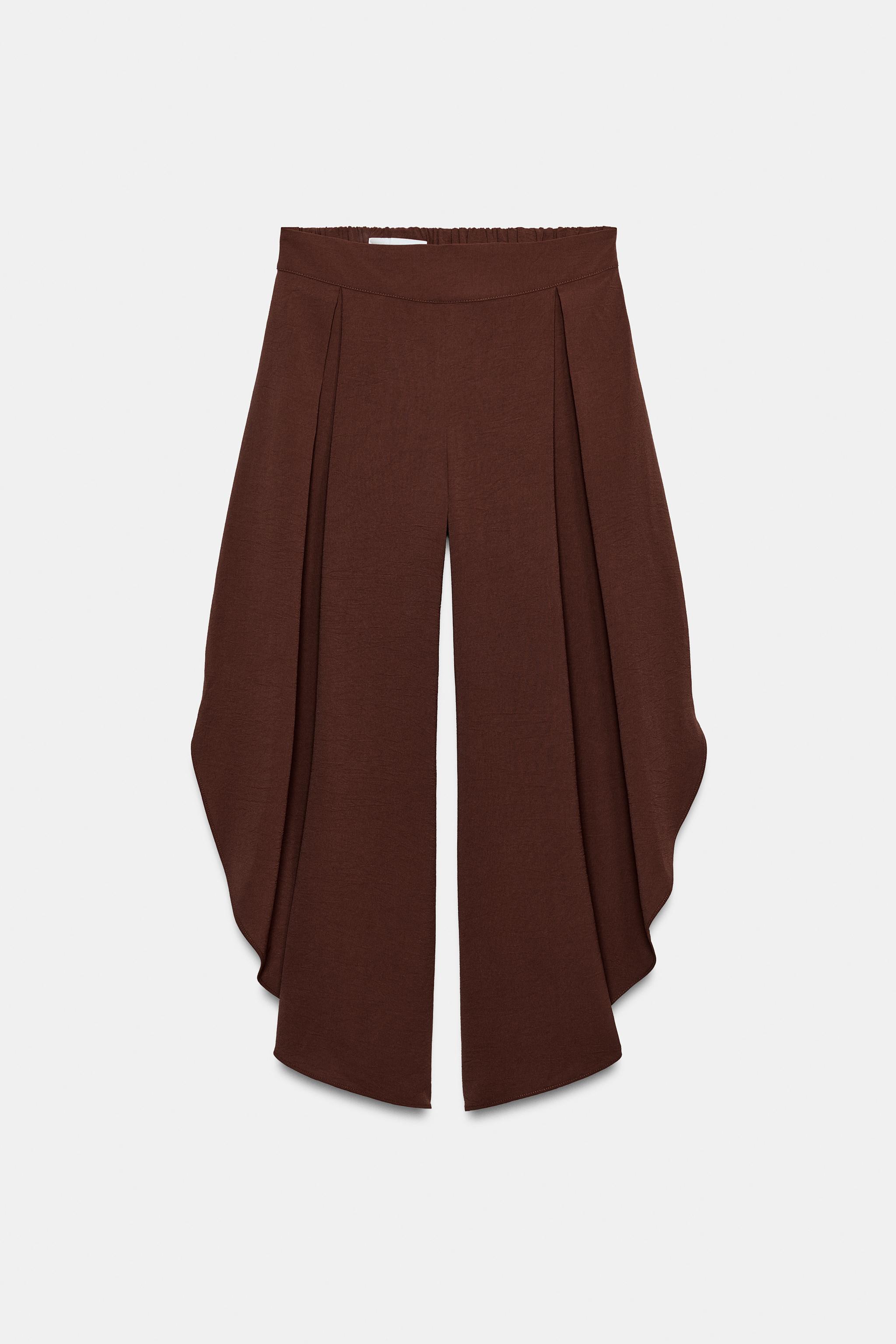 PANTALON FLUIDE À FENTES